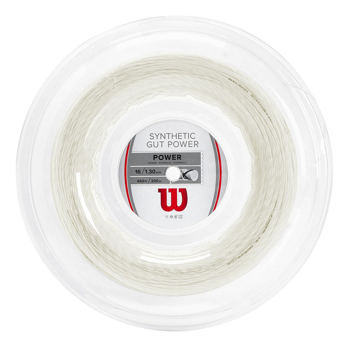 Rollo De Cuerda Wilson Synthetic Gut Power Blanco