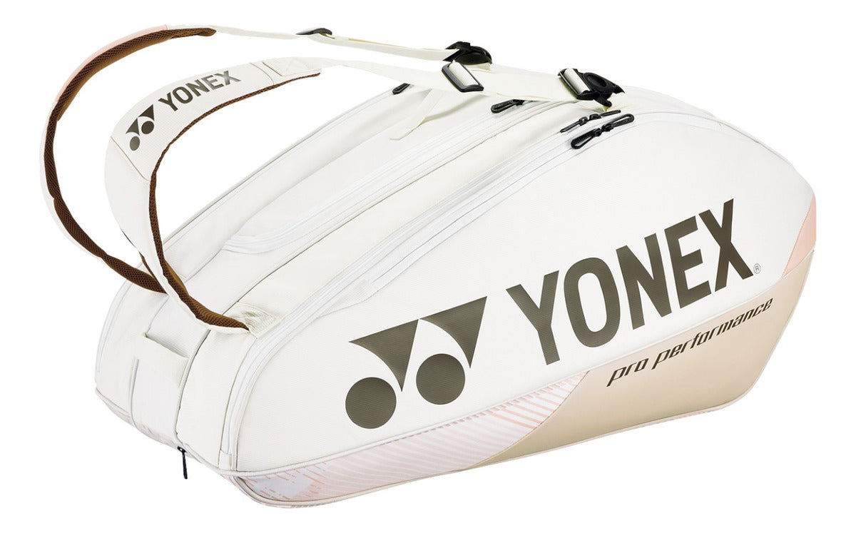 Raquetero Yonex Pro Racquet Bag 9pcs 2025 Sand Beige