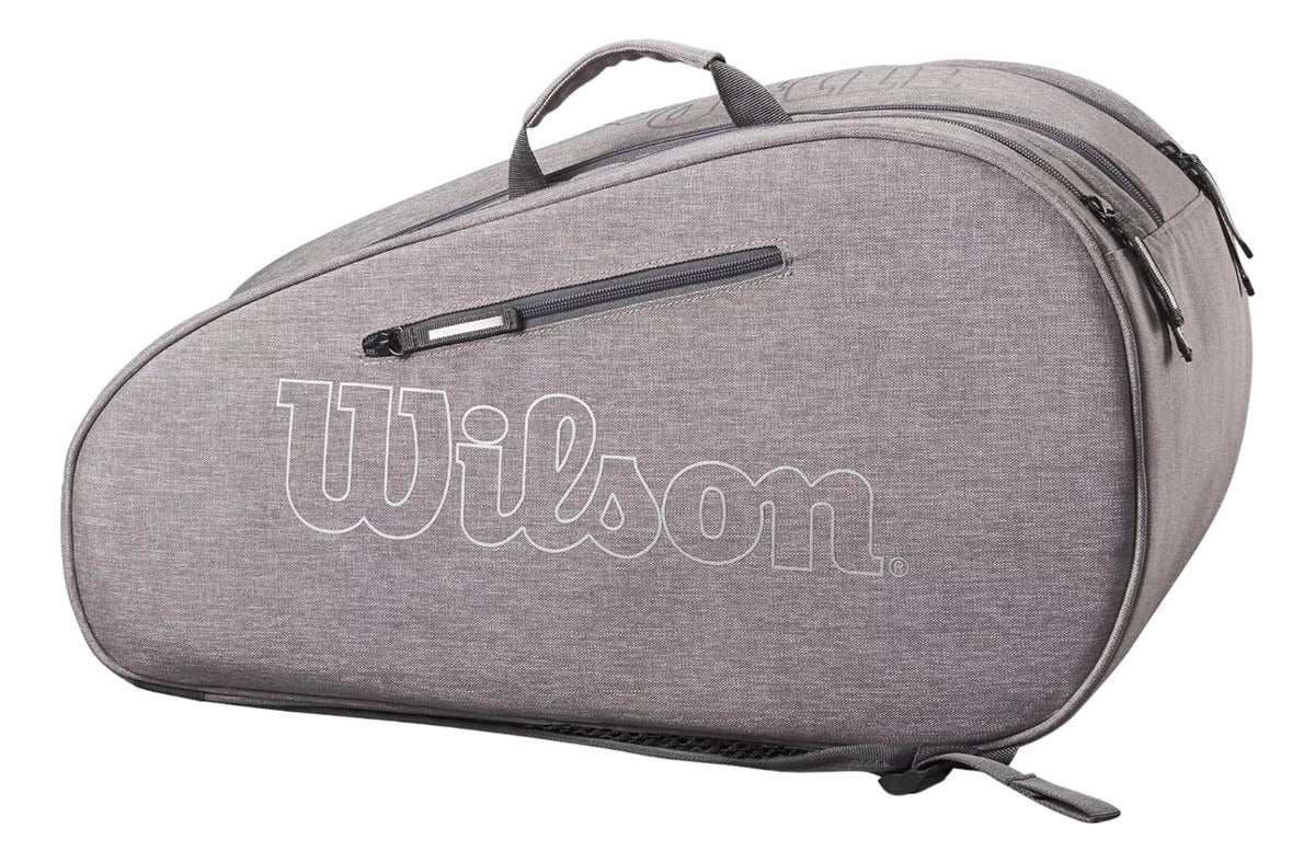 Paletero Wilson Padel Team Bag Gray