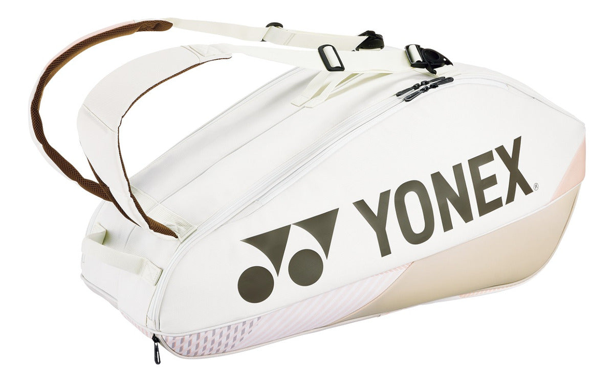 Raquetero Yonex Pro Racquet Bag 6pcs 2025 Sand Beige