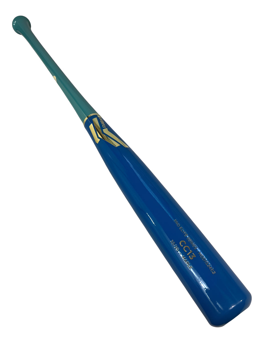 Bat De Béisbol Overfly Pro Elite Cc13 33 Azul Verde Agua