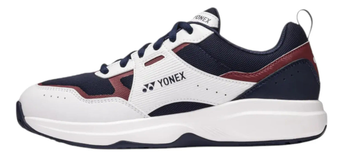Tenis Yonex Pro Move White Navy Red Caballero