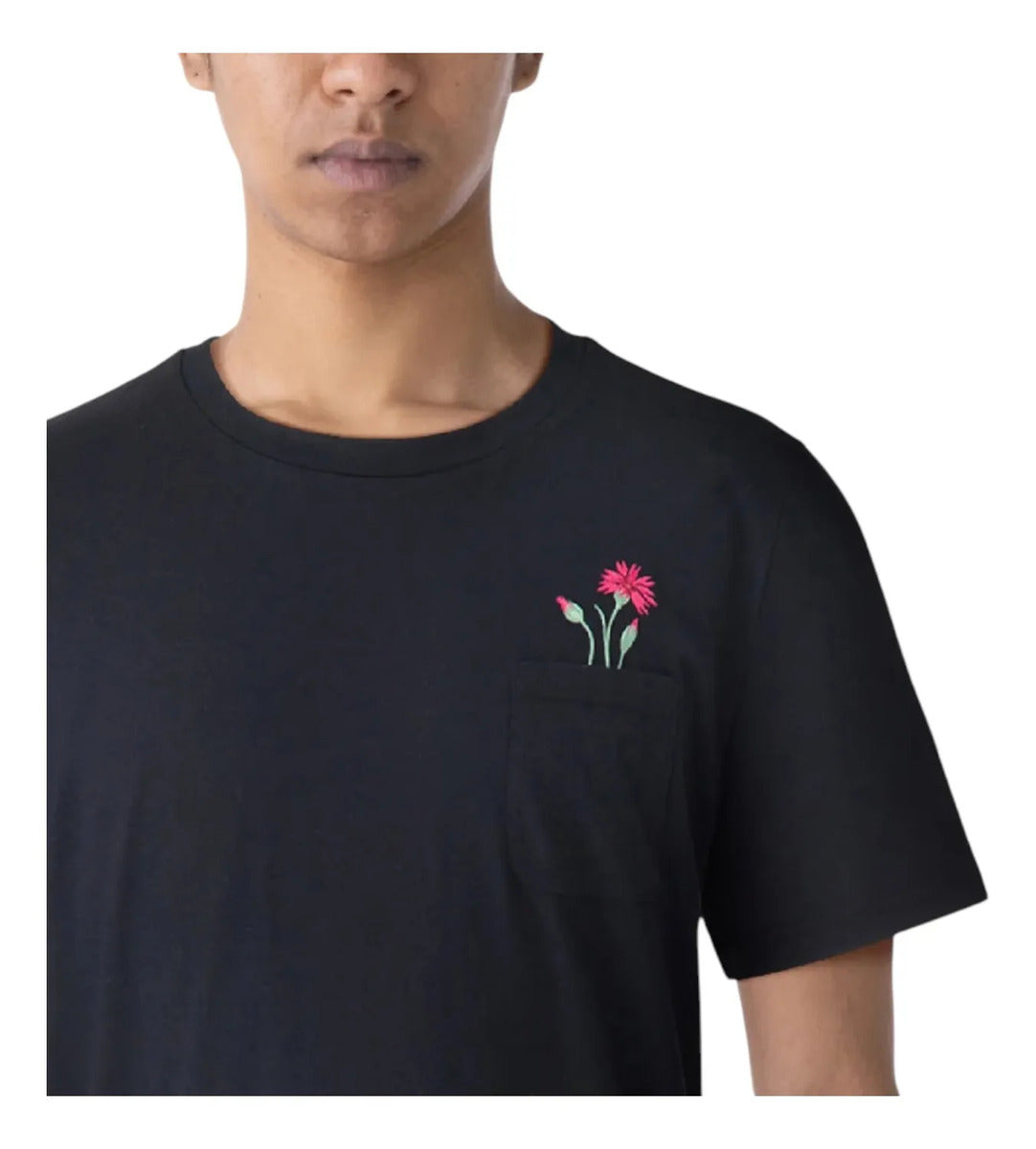 Playera Yonex 16624ex Negra Algodon Tenis Padel