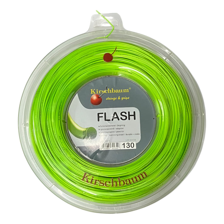 Rollo De Cuerda Kirschbaum Flash Liso 1.30mm Color Verde