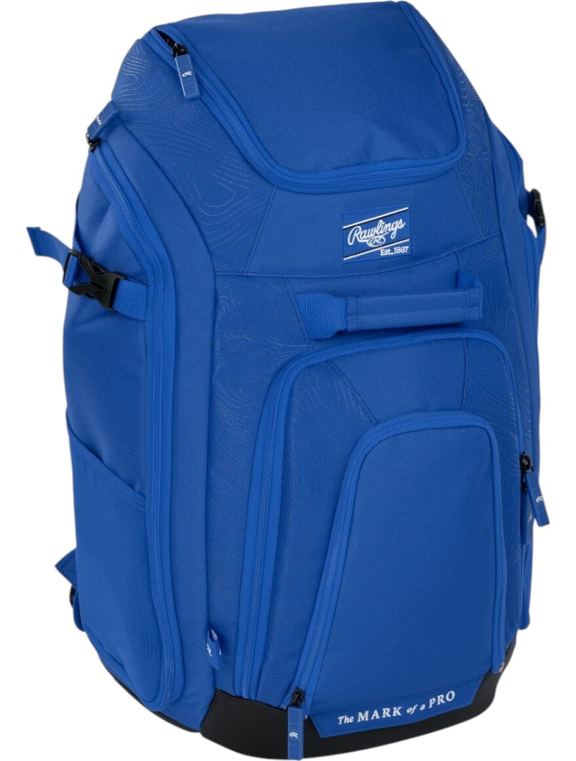 Back Pack Beisbol Softbol Rawlings Legion Players Azul Rey