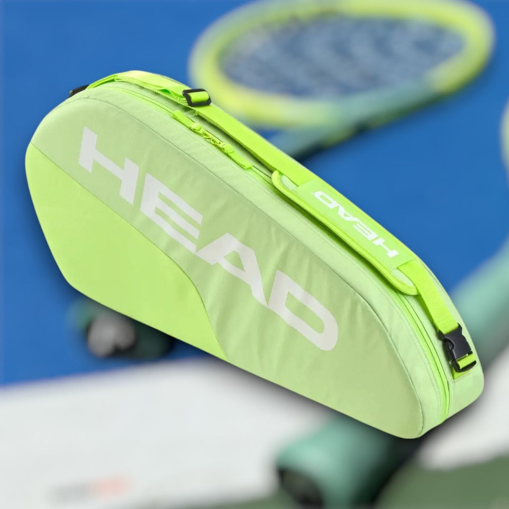 Raquetero Head Base Racquet Bag S Verde Para 3 Raq Extreme