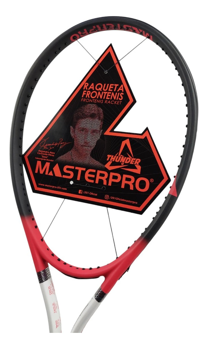 Raqueta Para Frontenis Master Pro 3.0 Clásica Thunder  1/8