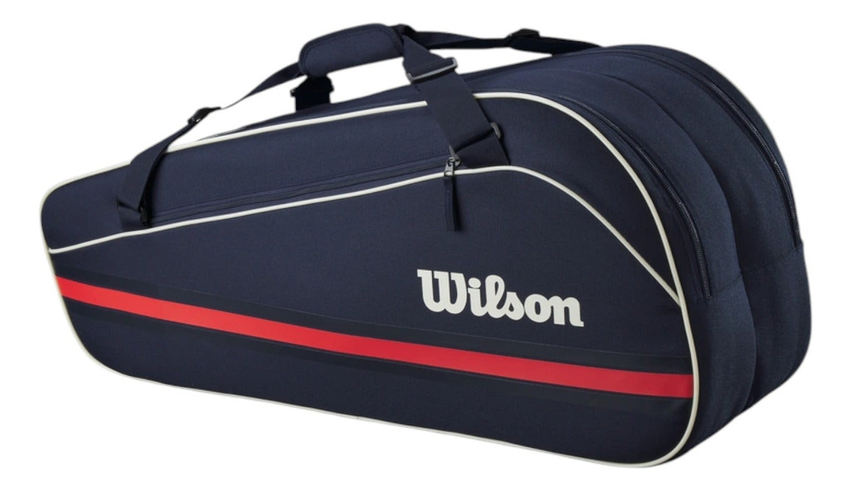 Raquetero Wilson Team 6pk 2025 Navy