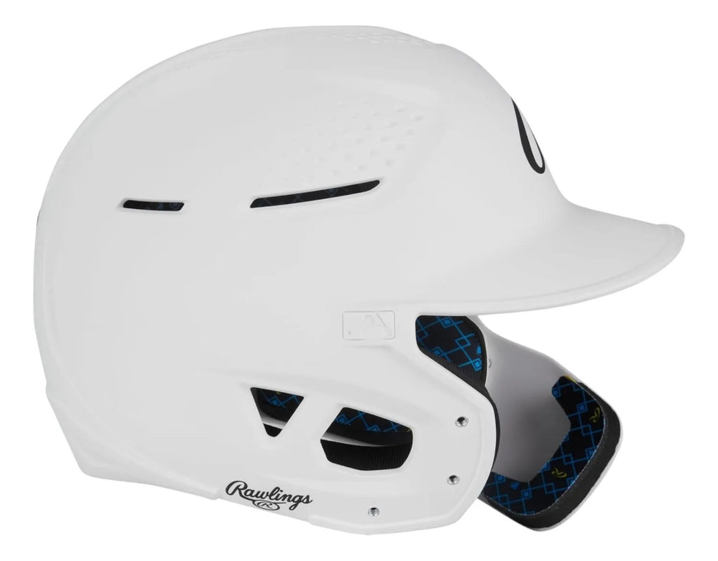 Casco Beisbol Rawlings Rx2 Blanco Senior C/protector
