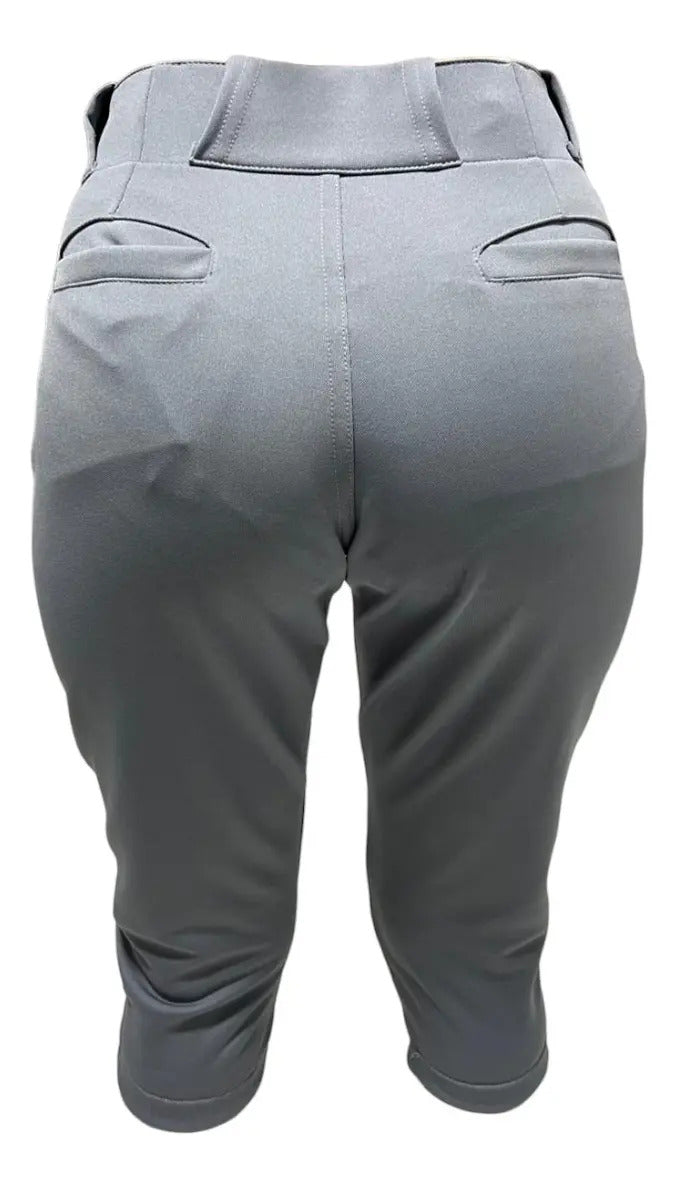 Pantalón Radach Corto Para Dama Softbol Gris