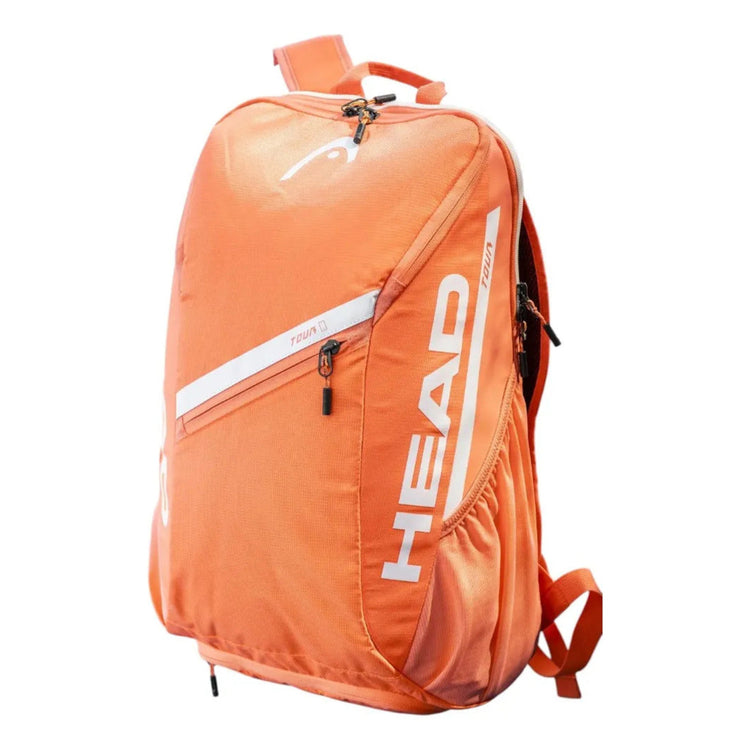 Backpack Mochila Head Tour 25l Naranja Para Tenis Pádel