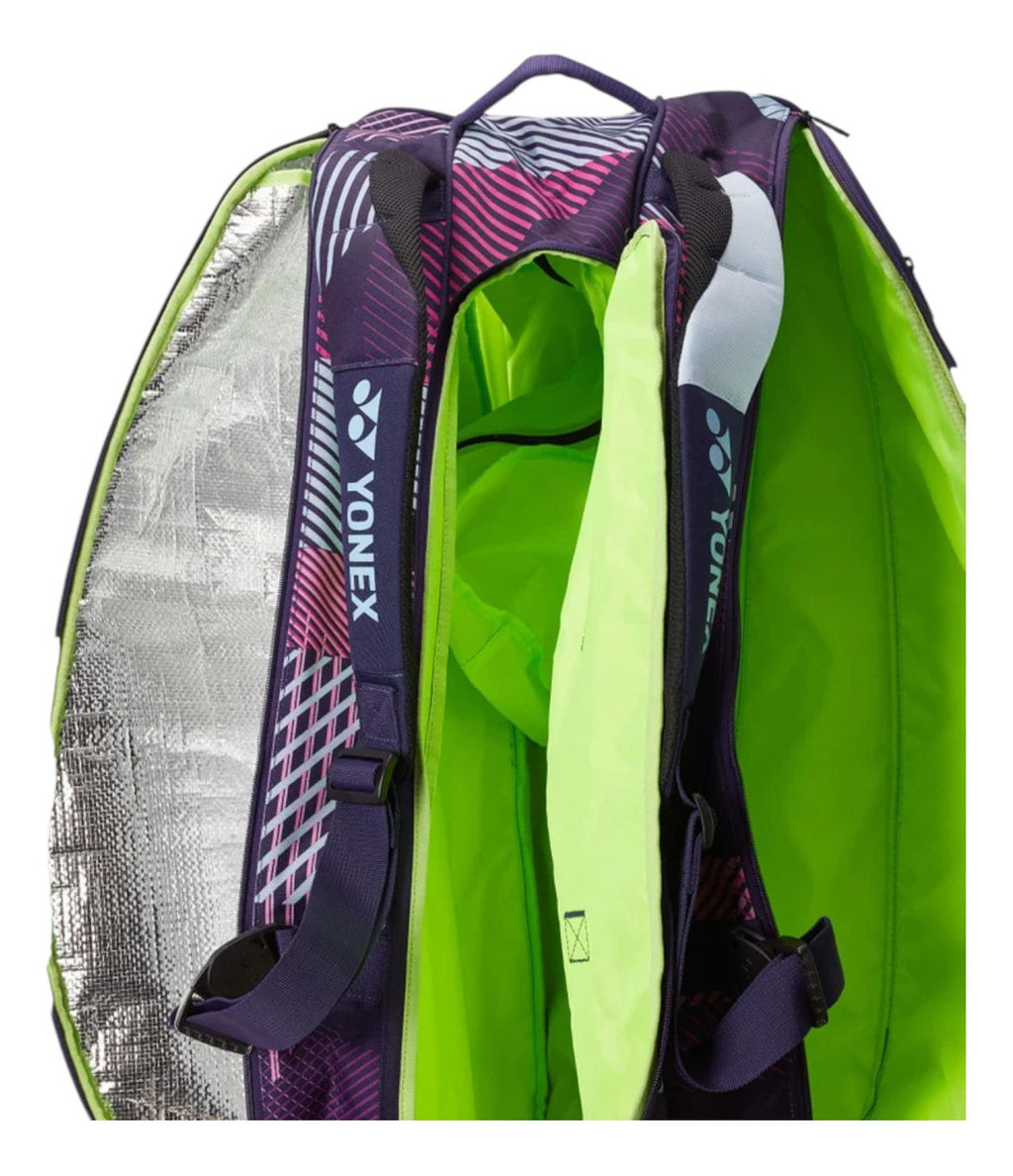 Raquetero Yonex Pro Racquet Bag 9pcs 2025 Grape