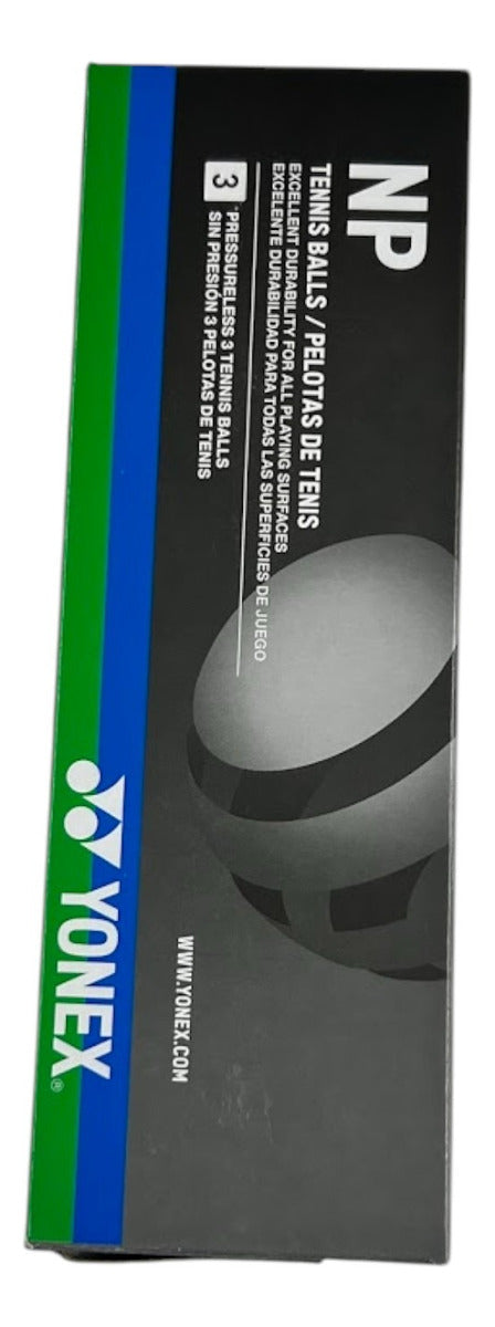 Pelota De Tenis Yonex Np Sin Presión Carton Con 3