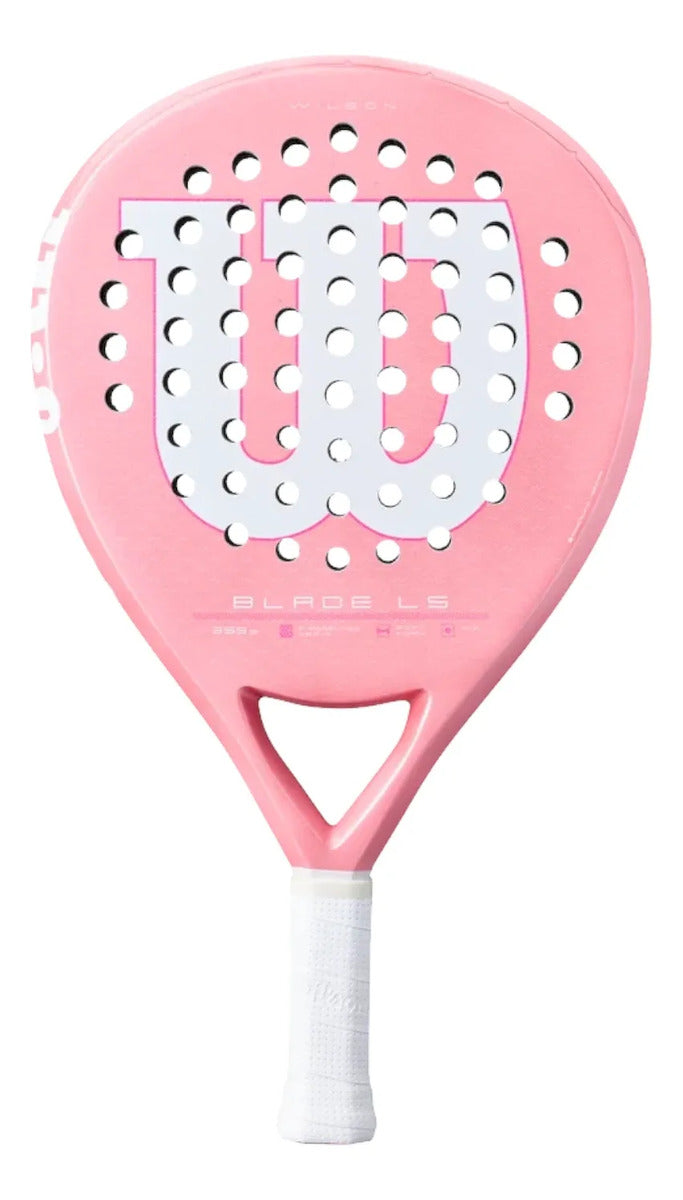 Pala De Padel Wilson Blade Ls V4 Pink 355gr