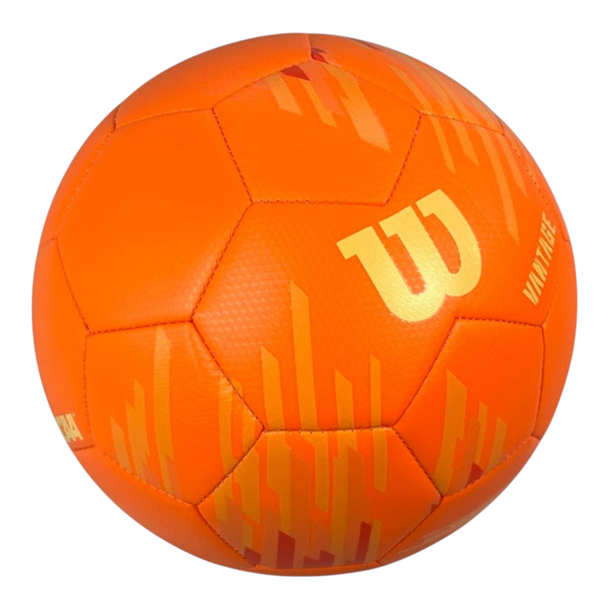 Balón de fútbol Radach Sports Wilson Vantage naranja de espuma EVA sostenible con diseño gráfico moderno