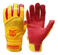 Guantes De Bateo Demon Slugger Hustle Amarillo Rojo Mediana