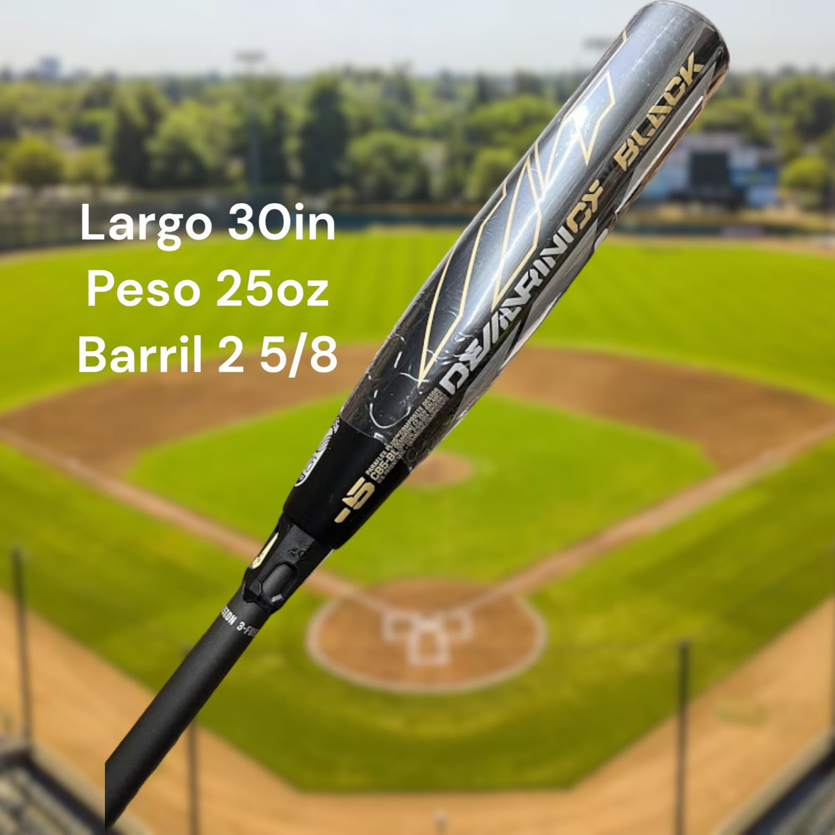 Bat De Beisbol Demarini Cf Black -5 30in 25oz 2 5/8