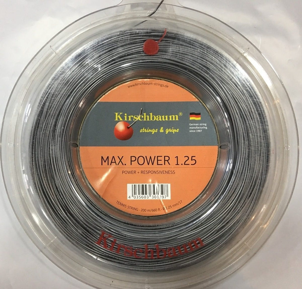 Cuerda Para Raqueta Kirschbaum Max Power 1.25