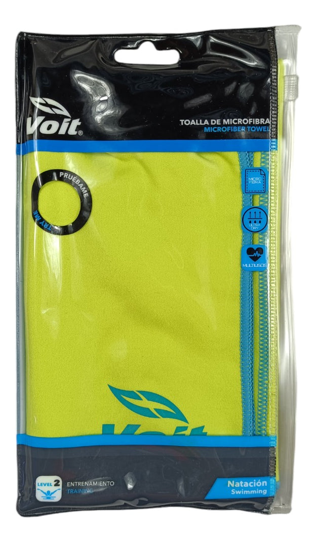 Toalla De Microfibra Acuática Voit Amarilla