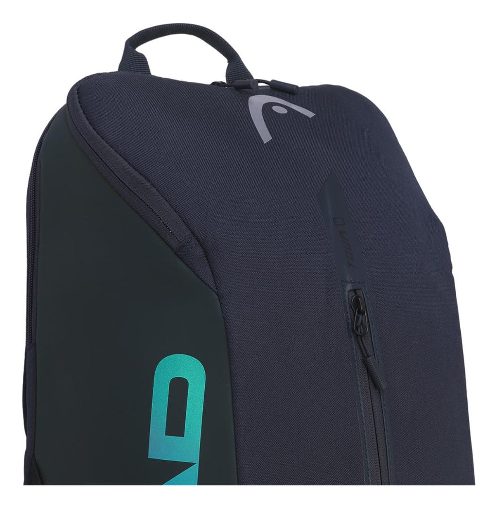 Back Pack Head Tour 25l Azul Marino Para Tenis O Padel