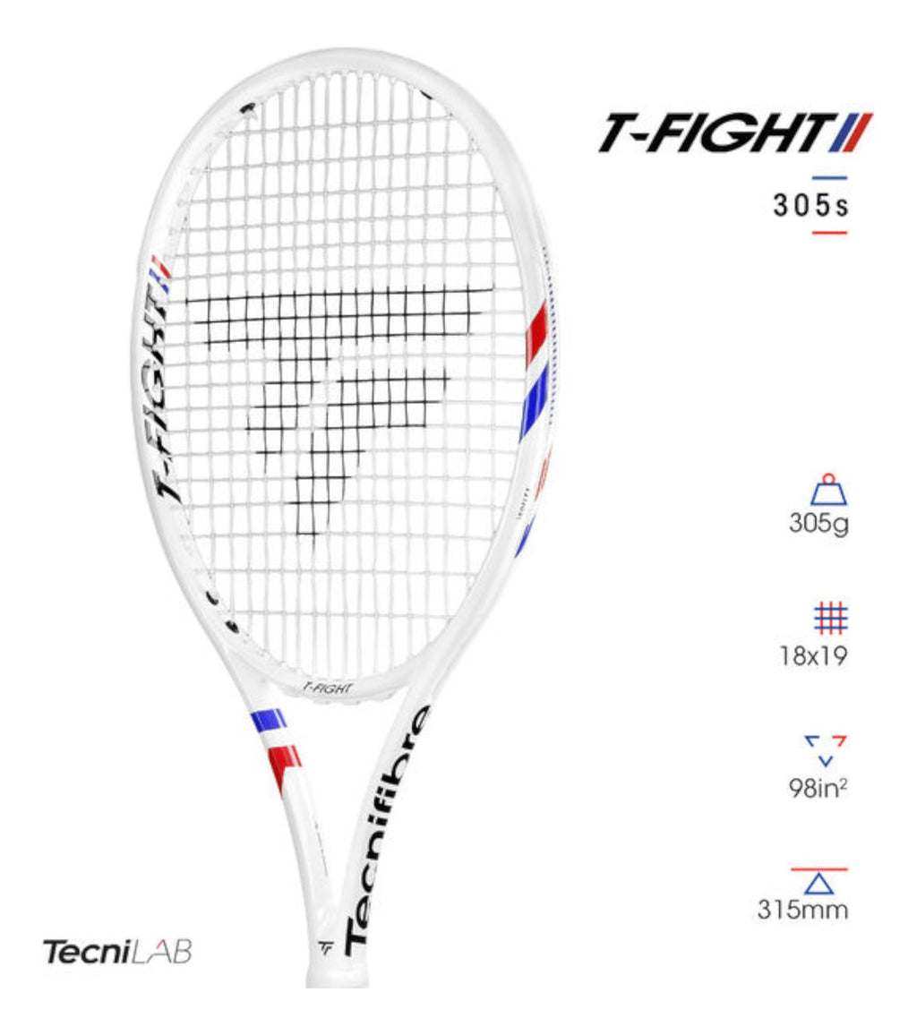 Raqueta De Tenis Tecnifibre Tfight 305s 4 3/8 Mod 2025