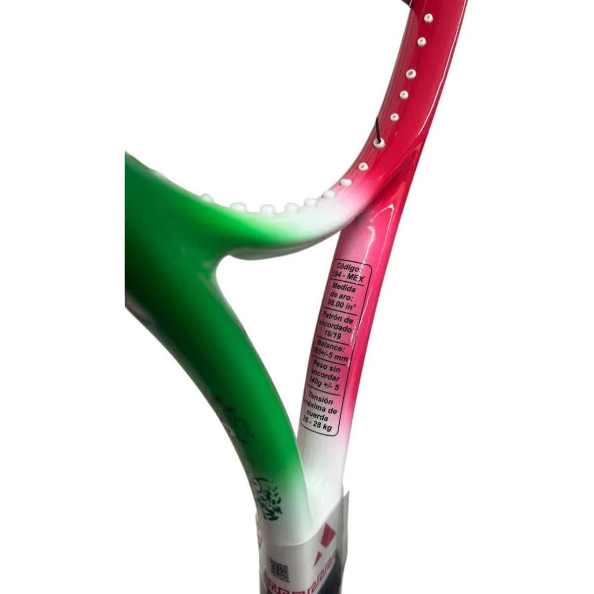 Raqueta Frontenis Masterpro México 240g  2026 4 1/8