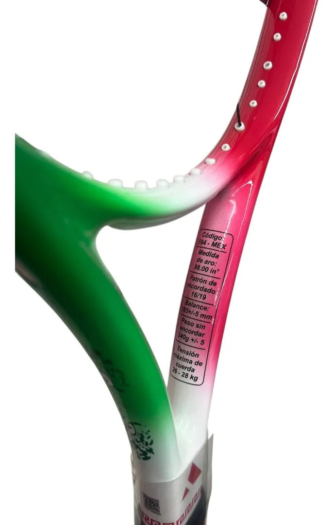 Raqueta Frontenis Masterpro México 240g  2026 4 1/8