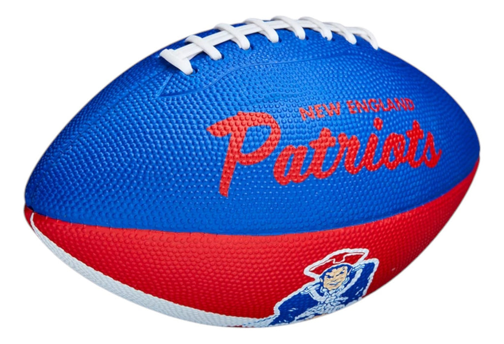 Balon Wilson De Futbol Americano Mini Patriotas Retro