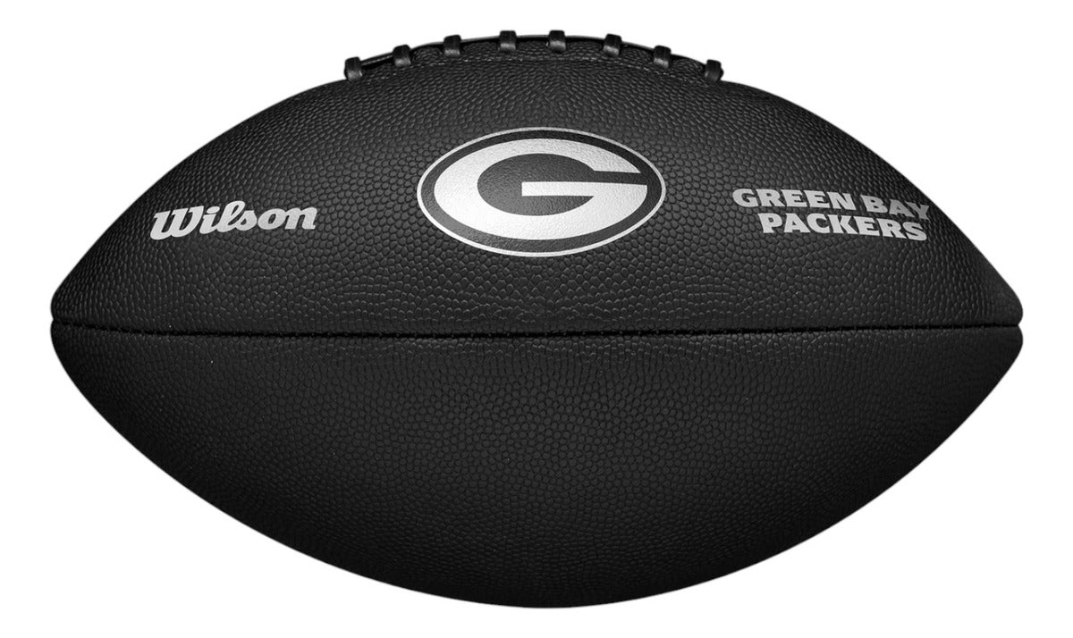 Balón De Futbol Americano Wilson Nfl Metallic Green Bay