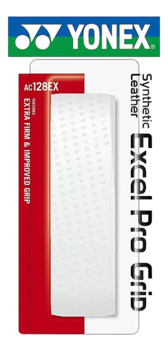 Grip Yonex Synthetic Excel Pro Blanco Con Envio