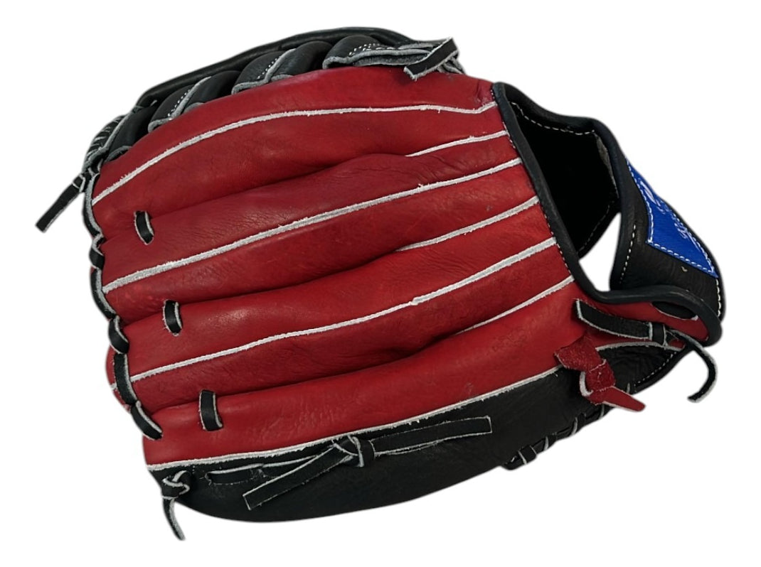 Guante De Béisbol Radach Basic Game 13in Rojo/negro Doble P