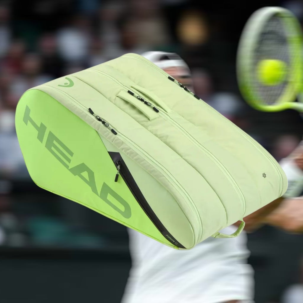 Raquetero Head Tour Racquet Bag Xl Extreme Verde Para 15 Raq