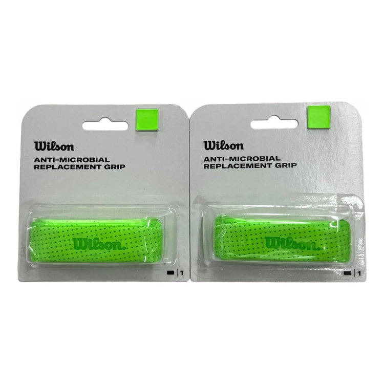 2 Pack Grip Wilson Dual Performance Verde Para Raqueta