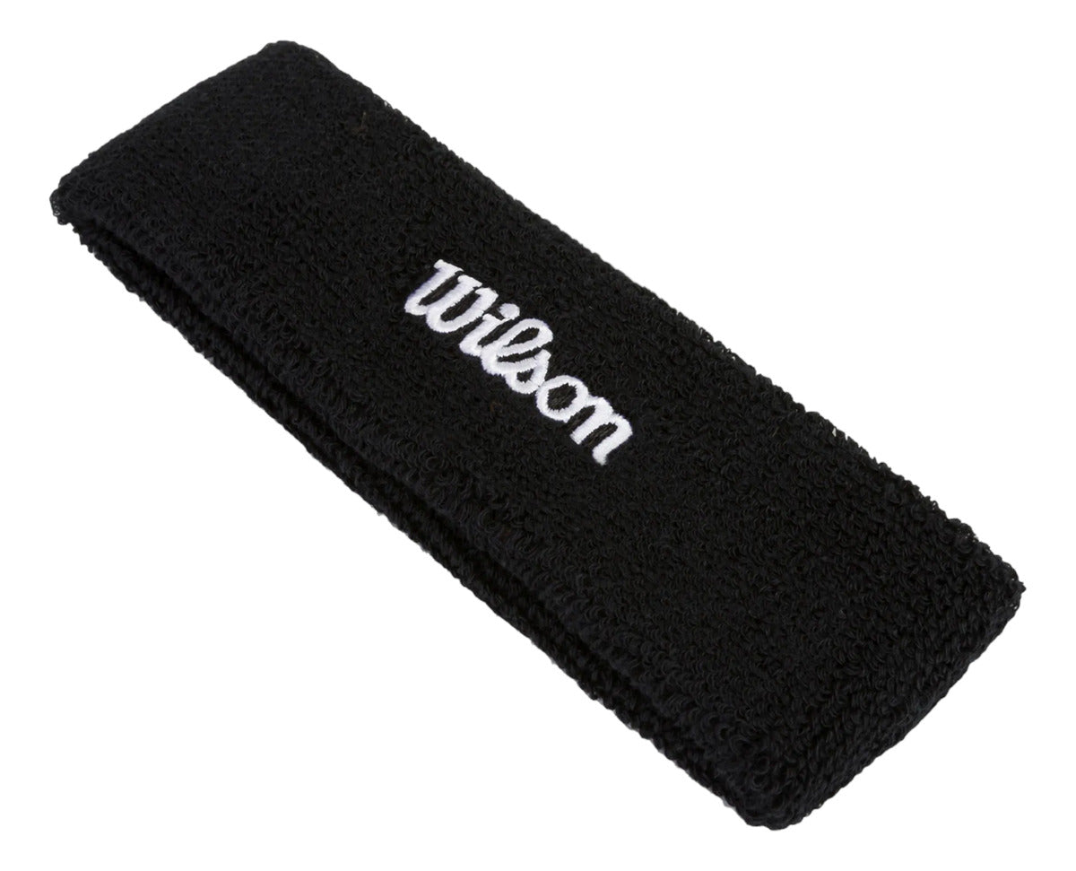 Bandana Deportiva Absorbente Wilson Negra C/envío