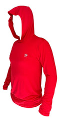 Sudadera Deportiva De Béisbol Radach Manga Larga C/gorro Red