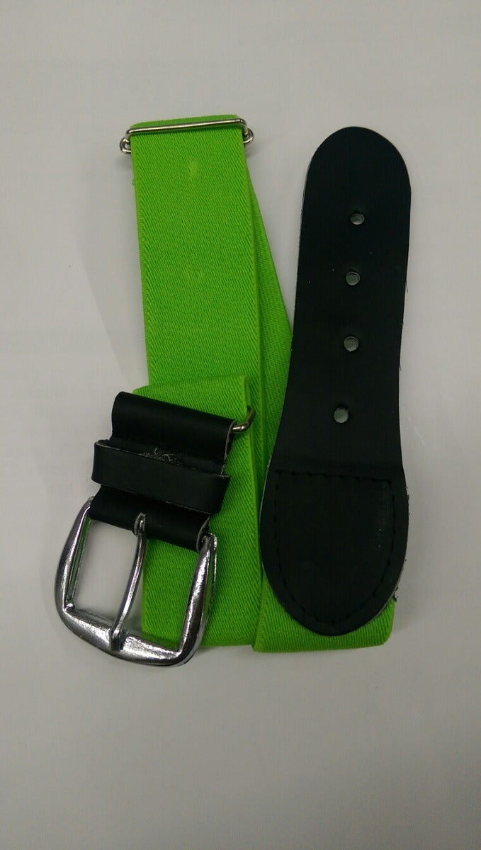 Cinturon Para Beisbol Verde Neon