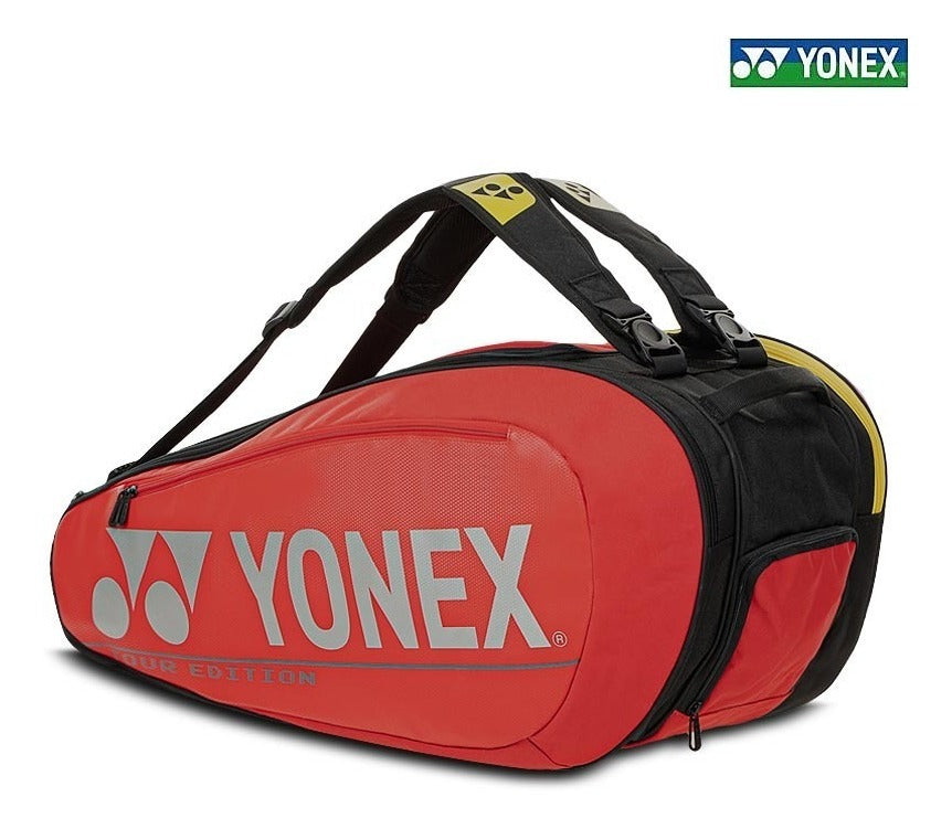 Raquetero Yonex Pro Bag 9 Raquetas Rojo