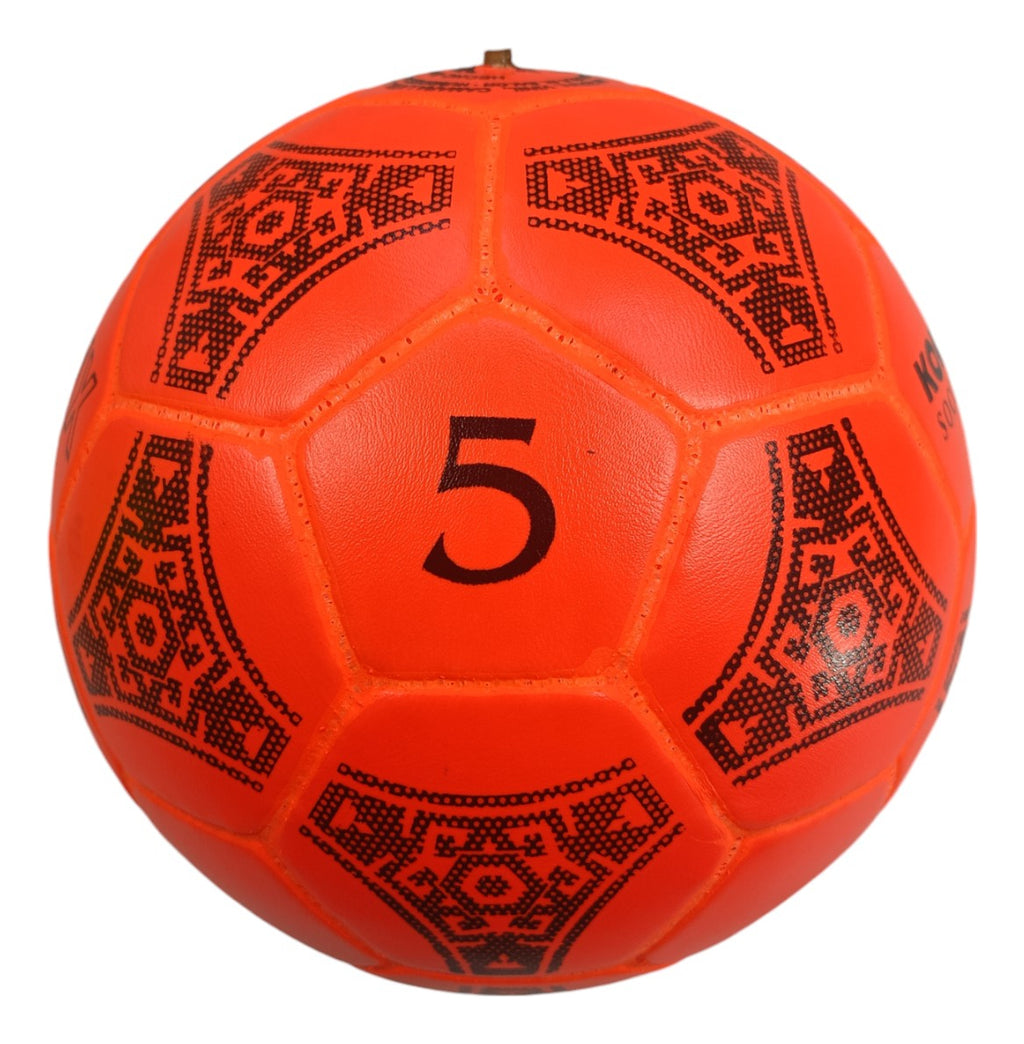 Balón De Fútbol Kora No.5 32 Gajos Naranja