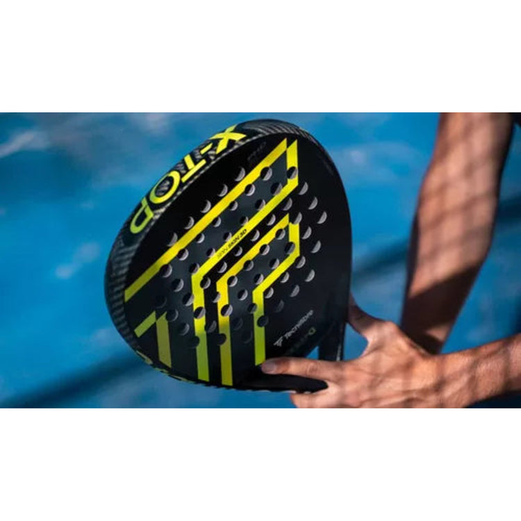 Raqueta Padel Pala Tecnifibre 360g Wallbreaker Grafito Color Amarillo