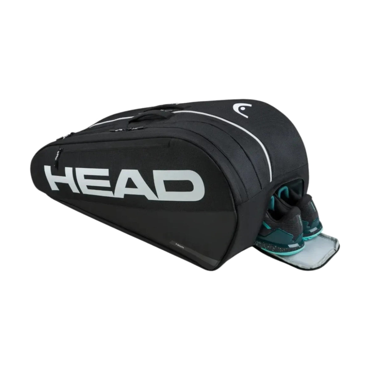 Raquetero Head Tour Bolsa De Tenis L Negro Para 9 Raq Cct+