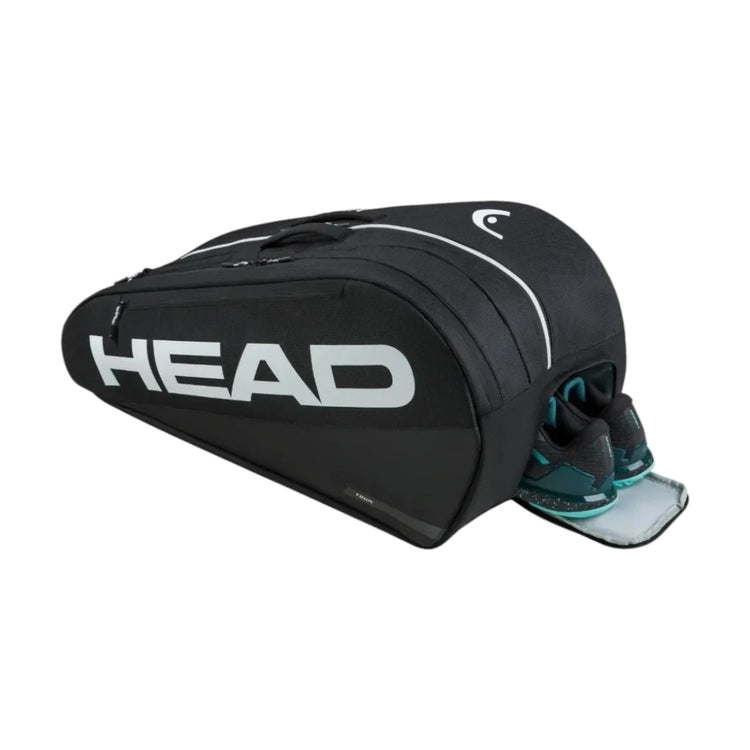 Raquetero Head Tour Bolsa De Tenis L Negro Para 9 Raq Cct+