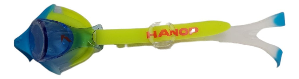 Goggle De Natacion Hanop G573 Fish Junior Azul