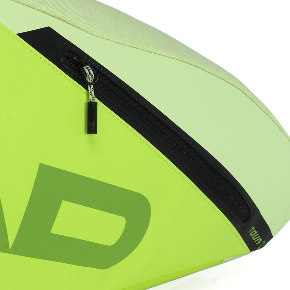 Raquetero Head Tour Extreme L Verde Fosforescente Para 9 Raq
