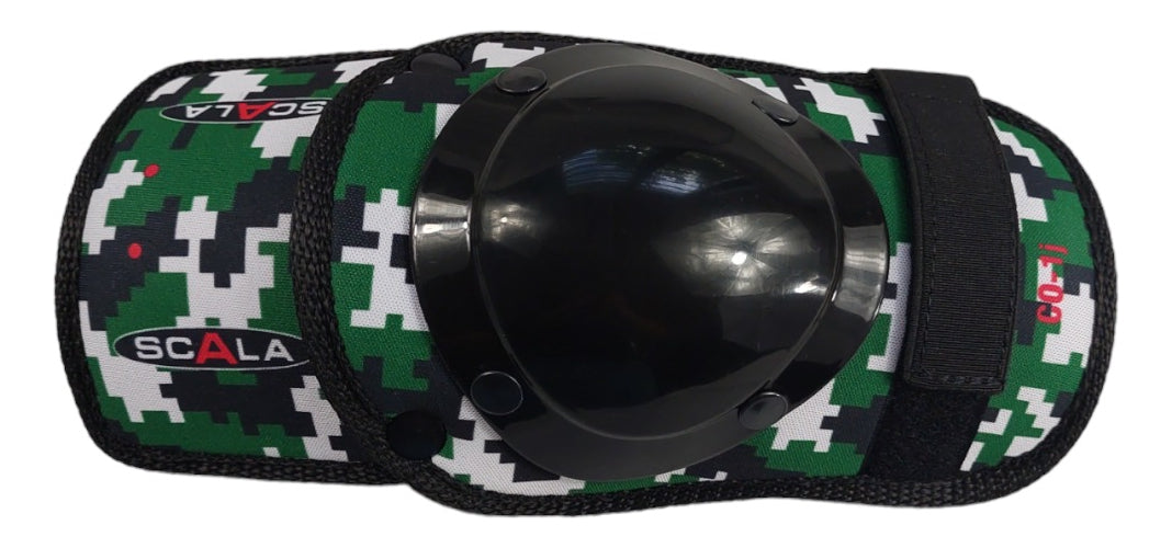 Codera Para Bateador Scala Camu Verde Juvenil