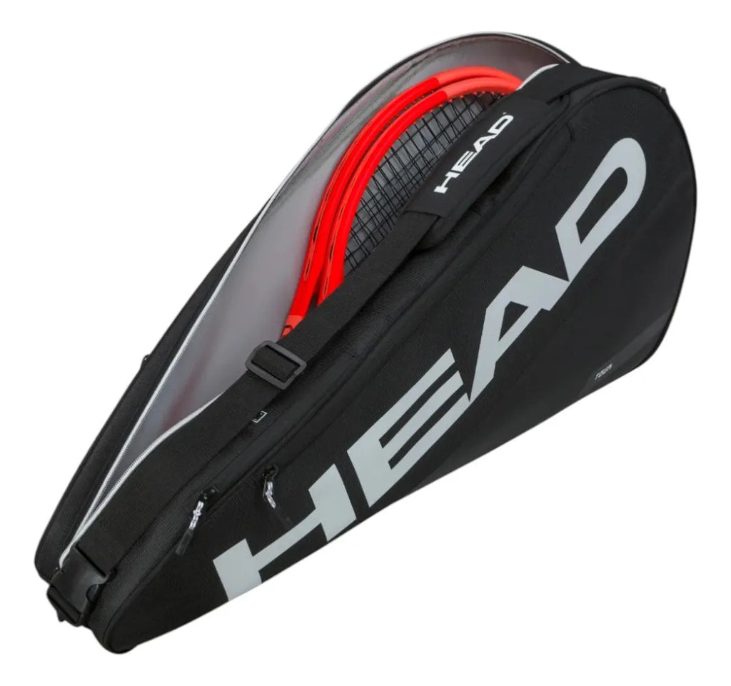 Raquetero Head Tour S Negro Para 3 Raquetas Bolsa Tenis