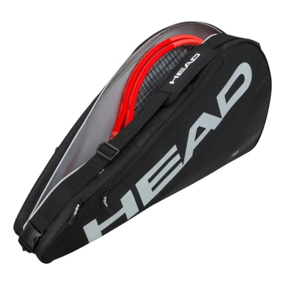 Raquetero Head Tour S Negro Para 3 Raquetas Bolsa Tenis