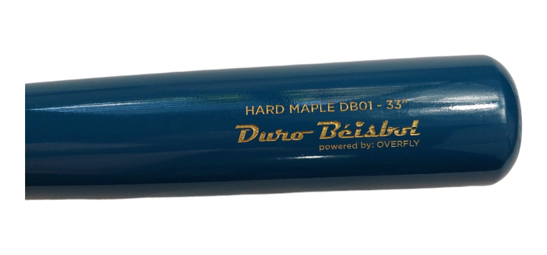 Bat De Béisbol Hard Maple  Duro By Overfly 33 Db01 Azul