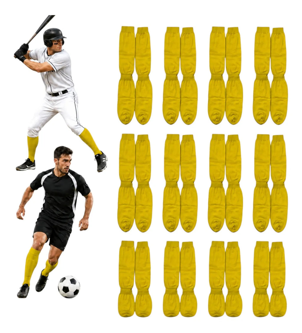 Pack 12 Pares Medias Deportivas Adulto Béisbol Fútbol Canari