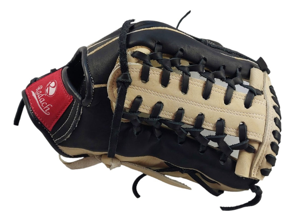 Guante De Beisbol Radach Pro Caja Tejida 12.75in Negro/bone
