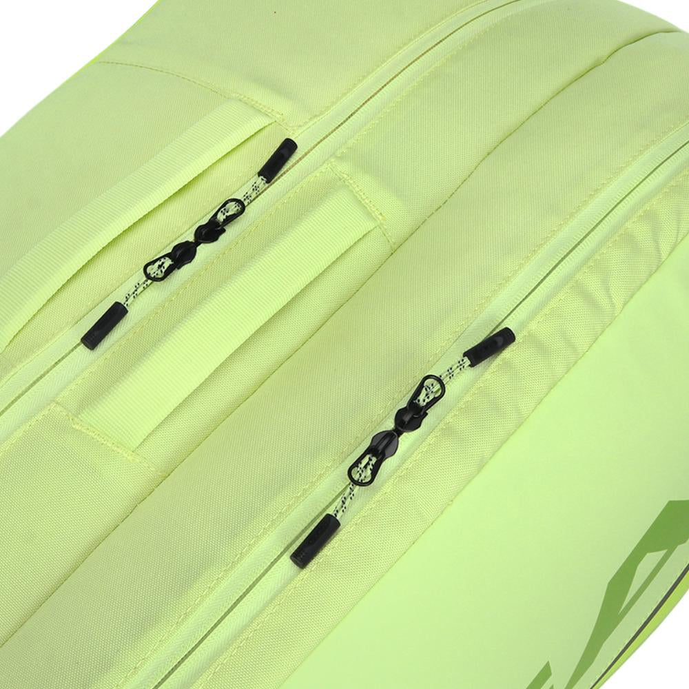 Raquetero Head Tour Extreme L Verde Fosforescente Para 9 Raq